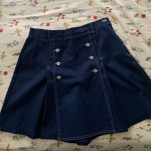 Vintage Navy Skort